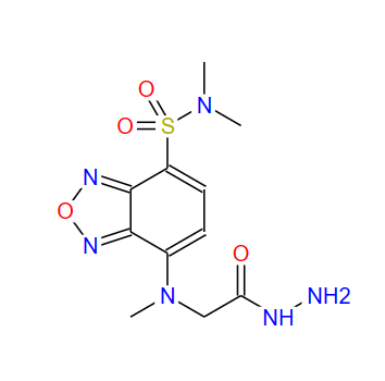 4-(N,N-二甲基氨基磺酰)-7-(N-肼基羰甲基-N-甲基)氨基-2,1,3-苯并惡二唑 179951-63-4